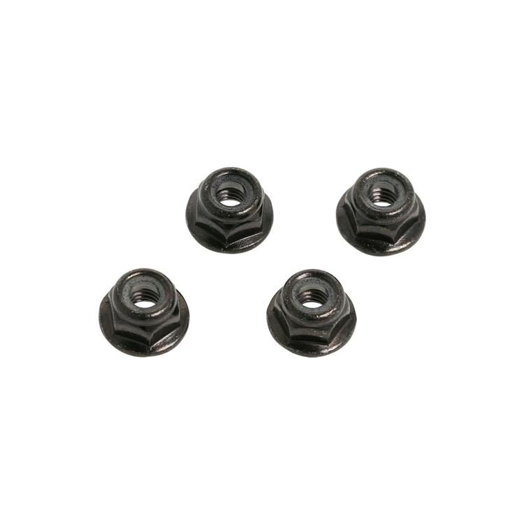 CEN M4 Rebbed Flange Lock Nut (4pcs) / G36403A