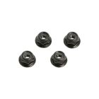 CEN M4 Rebbed Flange Lock Nut (4pcs) / G36403A