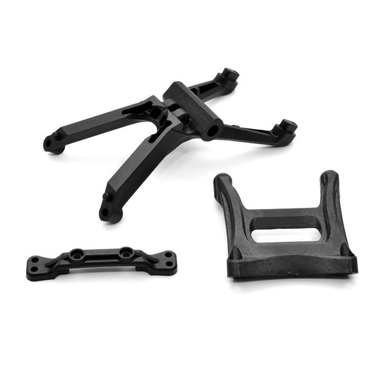 HoBao MT Plus II Shock Front/ Rear Chassis Brace Set / H94082