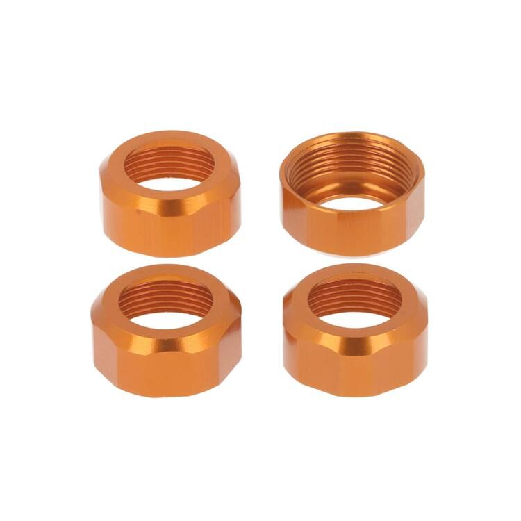 CEN Shock Cap (Orange Anodized) 4pcs / CQ0108