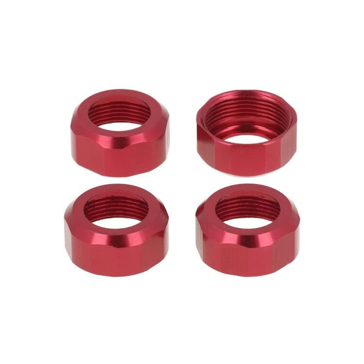 CEN Shock Cap (Red Anodized) 4pcs / CQ0109