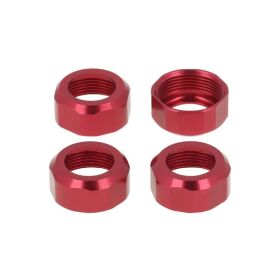 CEN Shock Cap (Red Anodized) 4pcs / CQ0109