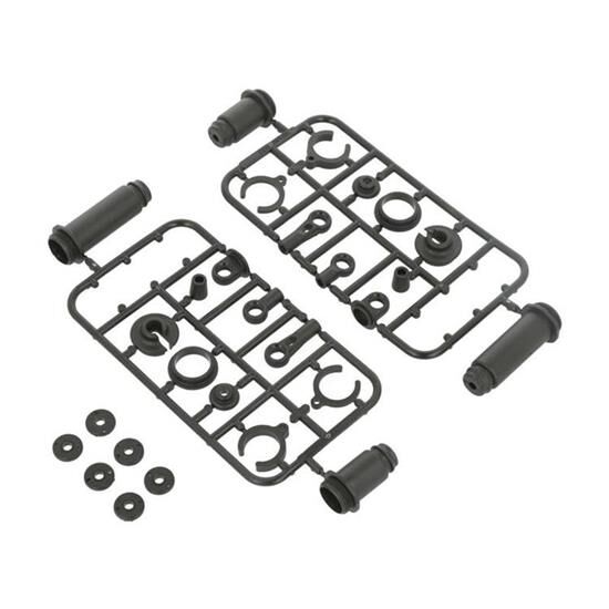 CEN Shock Plastic Parts (for 2 shocks) / CQ0107