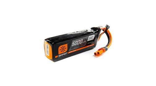 Spektrum Akku 5000mAh 4S 14.8V Smart LiPo 30C IC5 / SPMX50004S30