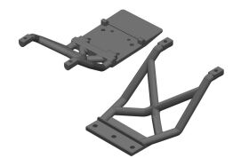 Team Corally Skid Plates FR/RE 1 Set / C-00250-021