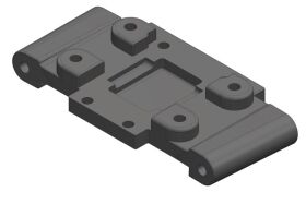 Team Corally Bulkhead Rear Composite / C-00250-058
