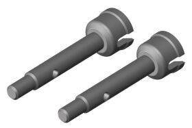 Team Corally Wheel Shaft Rear Steel 2 Pcs / C-00250-069