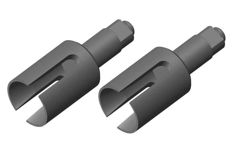 Team Corally Diff Outdrive Cup Steel 2 pcs / C-00250-073