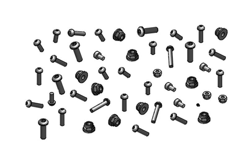Team Corally Screw Set / C-00250-099