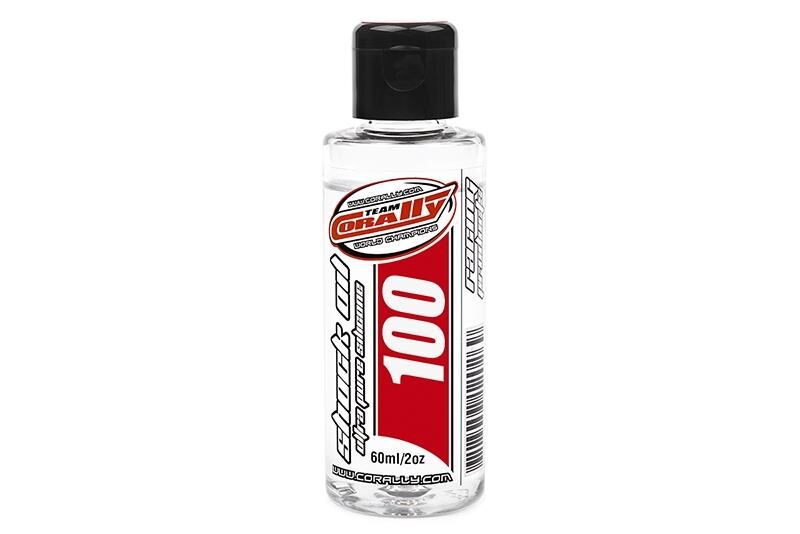 Team Corally Shock Oil Ultra Pure Silikon Stossdämpferöl 100 CPS 60ml / 2oz / C-81210