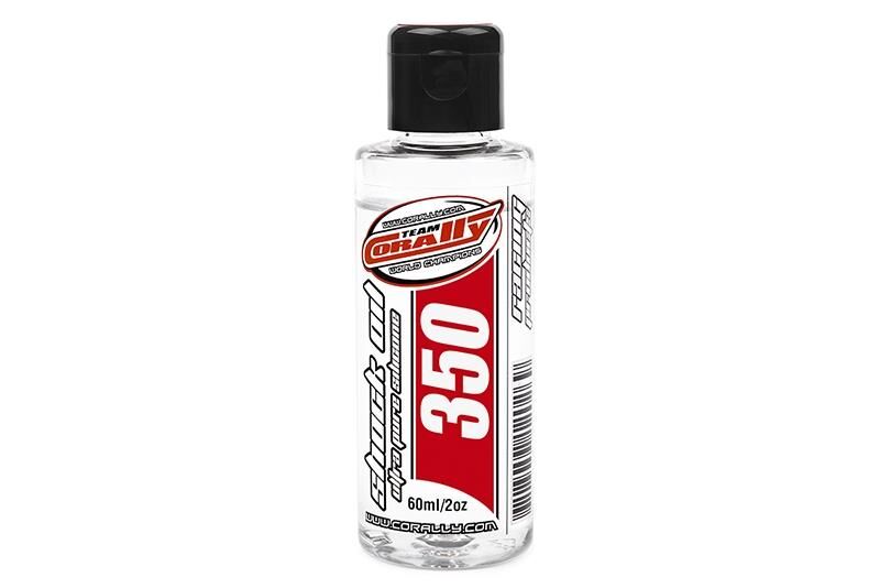 Team Corally Shock Oil Ultra Pure Silikon Stossdämpferöl 350 CPS 60ml / 2oz / C-81235