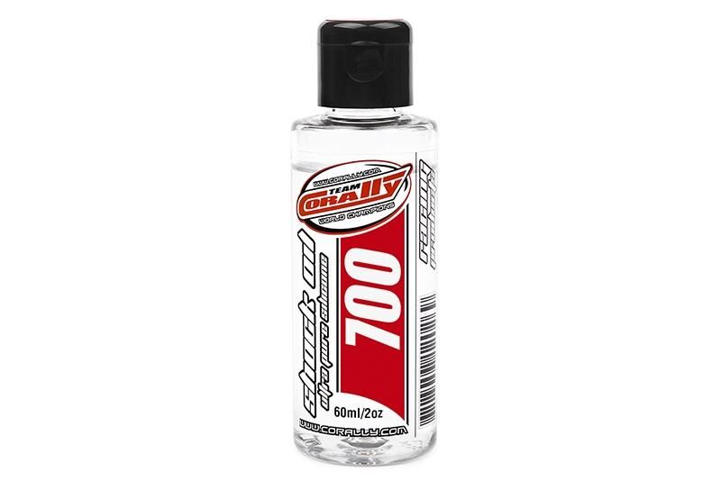 Team Corally Shock Oil Ultra Pure Silikon Stossdämpferöl 700 CPS 60ml / 2oz / C-81270
