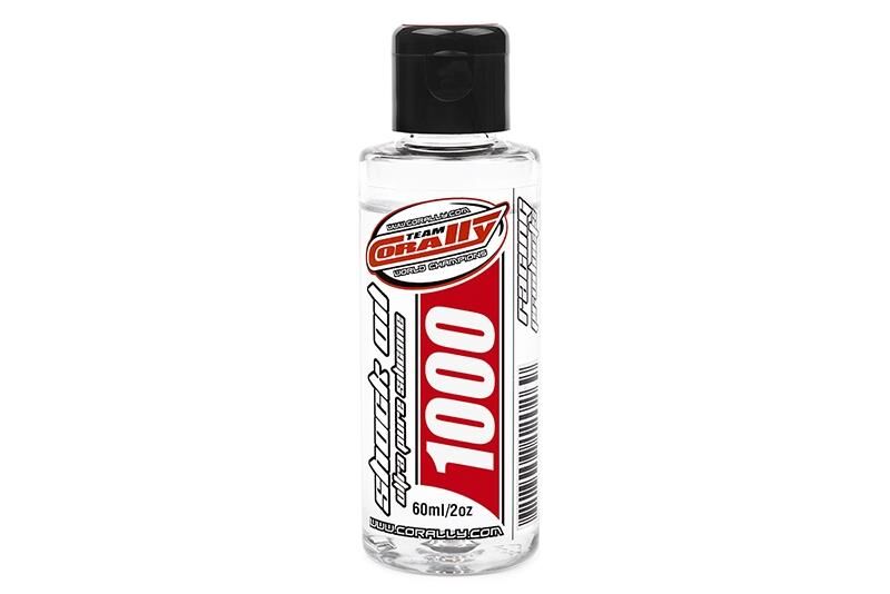 Team Corally Shock Oil Ultra Pure Silikon Stossdämpferöl 1000 CPS 60ml / 2oz / C-81300