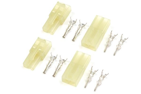 G-Force RC Steckverbinder Mini Tamiya Goldkontakten Stecker + Buchse 2 Paare / GF-1009-001