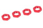 Team Corally Wheel Nut Aluminum Ribbed 4 pcs / C-00180-230