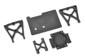 Team Corally Center Roll Cage Mount Composite 1 Set /...