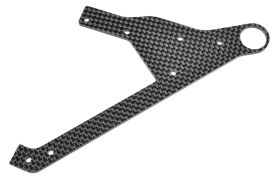 Team Corally Wheelie Bar Plate Graphite 1 pc / C-00180-308