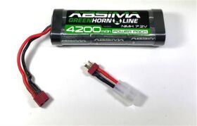 ABSIMA Greenhorn NiMH Stick Pack 7.2V 4200 (T-Plug +...