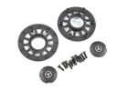 TRAXXAS Center-Kappen (2)/ Beadlock-Ringe (2) (benötigt #8255A Radac / TRX8875
