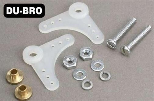 DU-BRO Flugzeugteile 90 Nylon Bellcrank Assembly (2 pcs per package)/ DUB167