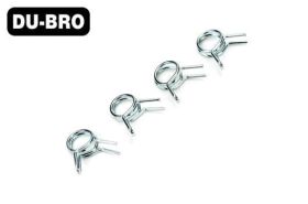 DU-BRO Flugzeugteile Fuel Line Clips, Medium (4 pcs per...
