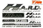 HARD Racing Aufkleber HARD / HARD3001S