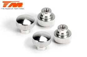 HARD Racing Einstell-Lehre Teile 4mm Radmuttern für...