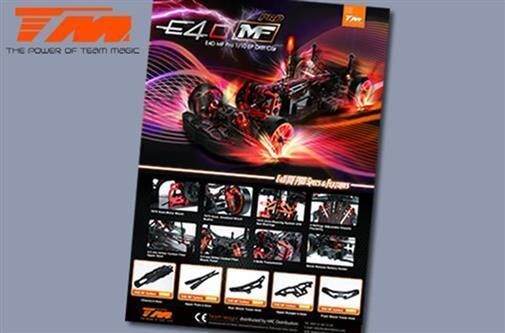 Team Magic Plakat Team Magic E4D-MF Pro / TM-P-2