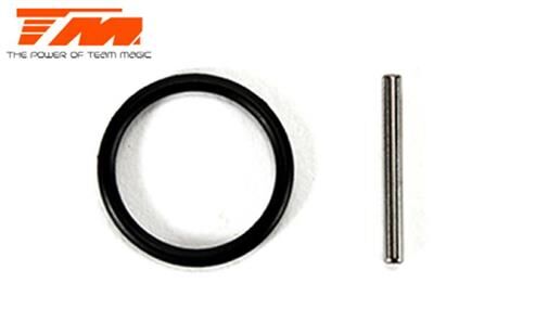 Team Magic Ersatzteil E4JS/JR/D Hauptzahnrad Halter Stift / TM503273-1