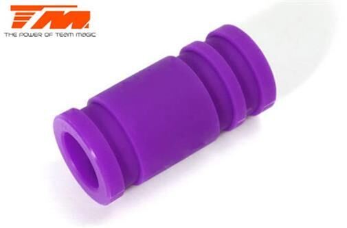 Team Magic Auspuff Silikon Verbindung 1/8 Purple / TM119021P