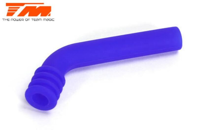 Team Magic Auspuff Deflektor 1/10 Blau / TM119032B