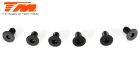 Team Magic Schrauben Senkkopf M3 x6mm (6 Stk.) / TM126306CR