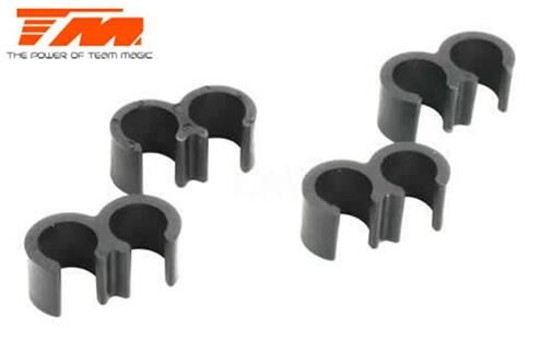 Team Magic Benzinschlauch Clipse (4 Stk.) / TM116125