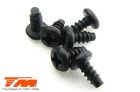 Team Magic Schrauben Rundkopf selbstschneidend 3 x6mm (6 Stk.) / TM116306BDCR