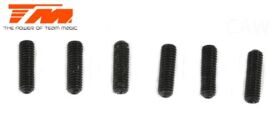Team Magic Madenschrauben M3 x 10mm (6 Stk.) / TM126310S