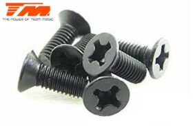 Team Magic Schrauben Senkkopf selbstschneidend 3 x 12mm...