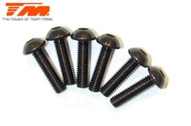 Team Magic Schrauben Rundkopf M3.5 x 13mm (6 Stk.) /...