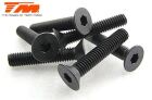 Team Magic Schrauben Senkkopf Hex (Allen) M3 x 16mm (6 Stk.) / TM126316