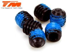 Team Magic Madenschrauben M4 x4mm mit Schraubensicherung...