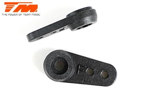 Team Magic Ersatzteil E4JS/JR/D Servohebel 25Z Futaba / HRC / Savöx / Power HD / Orion / Ace (2 Stk.) / TM503313