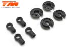 Team Magic Ersatzteil E4RS II Stossdämpfer-Federteller und Kugelpfannen / TM507159