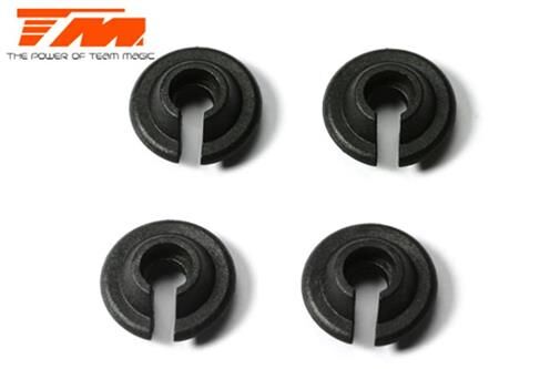 Team Magic Ersatzteil G4JS/JR/D Stossdämpfer-Federteller (4 Stk.) / TM502134