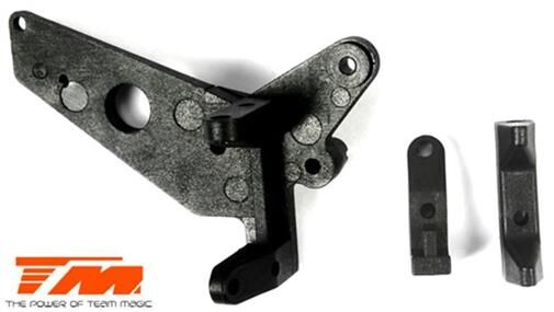 Team Magic Ersatzteil G4 Servo und Transponderhalter Satz / TM502219