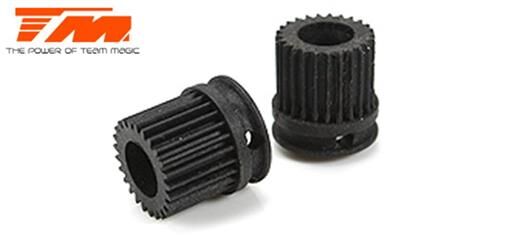 Team Magic Ersatzteil E4D-MF Ritzel 25Z (2 Stk.) / TM503354