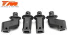 Team Magic Ersatzteil E6 III HX Lateral Karosseriehalter (2+2 Stk.) / TM505247
