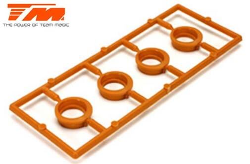 Team Magic Ersatzteil E4RS II / EVO / JS II / JR II / E4RS III / PLUS Exzentrisch Riemenspanner (4 Stk.) / TM507116