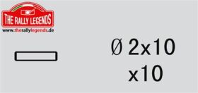 Rally Legends ErsatzteilStift 2X10 (10 pcs) / EZRL2252