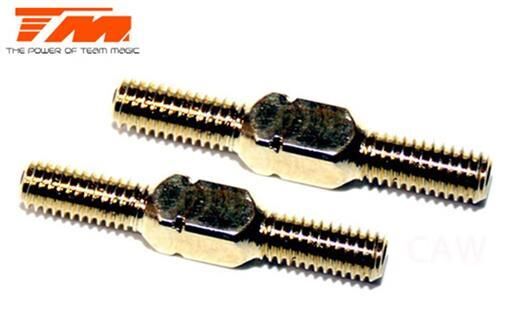 Team Magic Spurstangen Gold 3x 20mm (2 Stk.) / TM116132GD