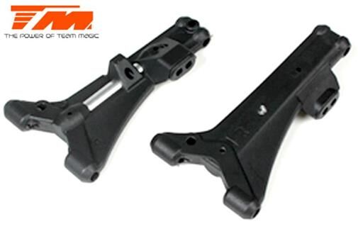 Team Magic Ersatzteil E4 Untere Querlenker hinten (2 Stk.) / TM503149