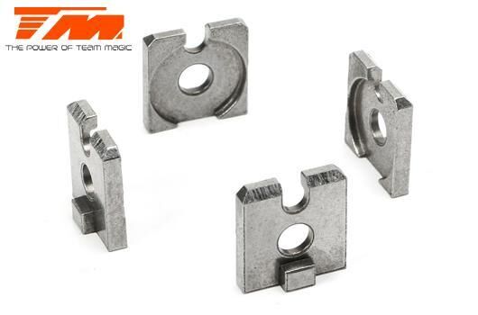 Team Magic Ersatzteil E6 V-GEN Differential Quadrangle Shim-Short (4) / TM505502